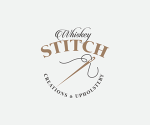 Logo Design by Ansh Design for Whiskey Stitch Creation & Upholstery | Design: #35478543
