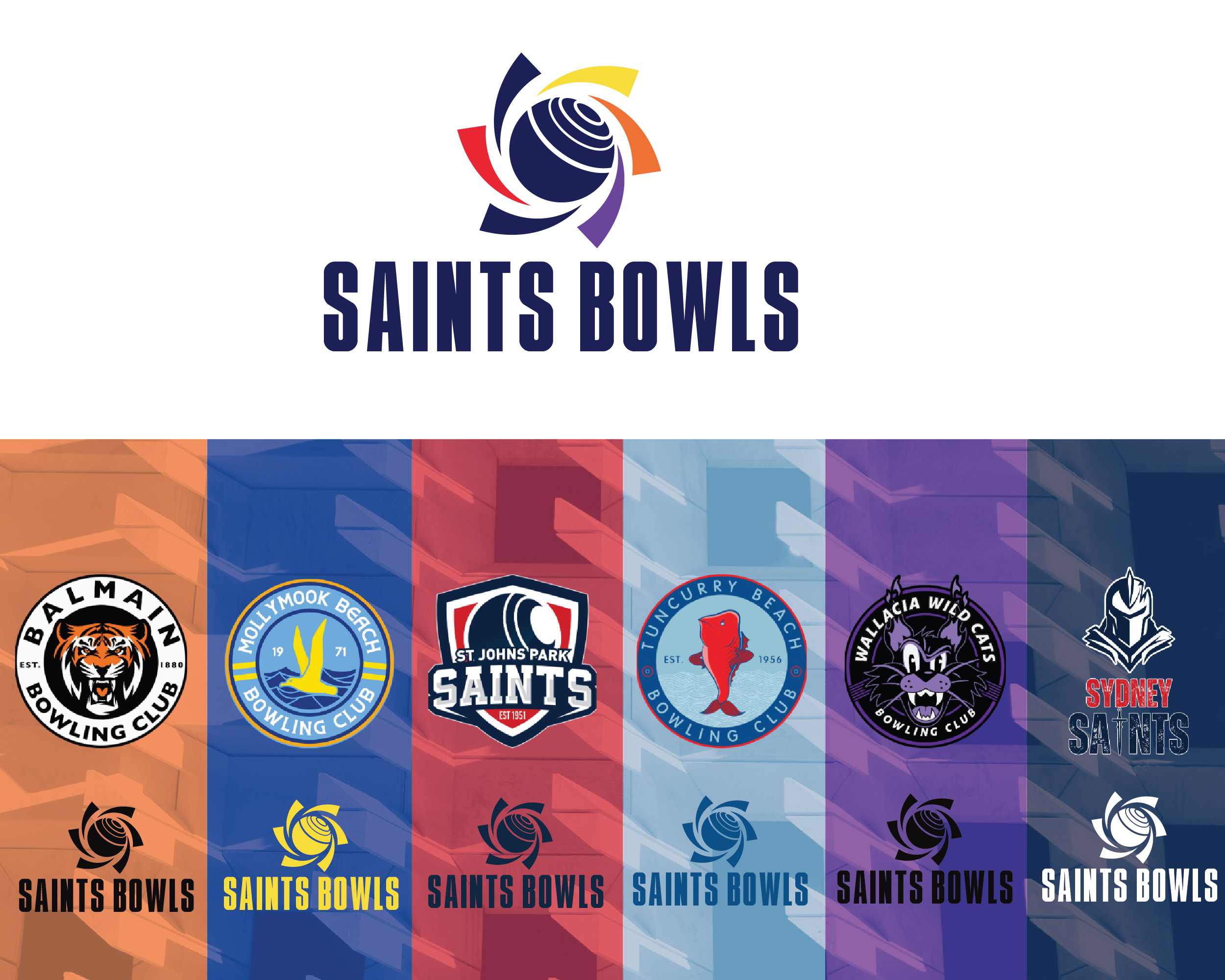 Logo Design by renderman for St Johns Park Bowling Club | Design #35463106