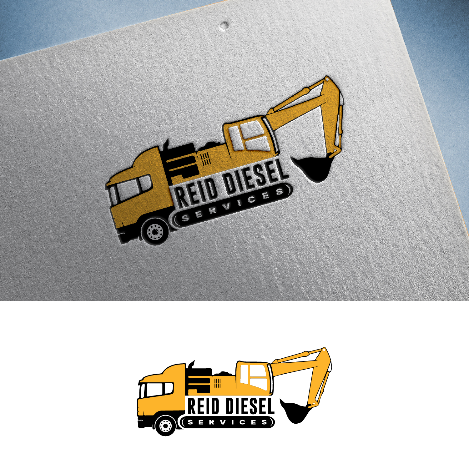 Logo Design by S.H Designs for Reid Diesel Services | Design #35448955