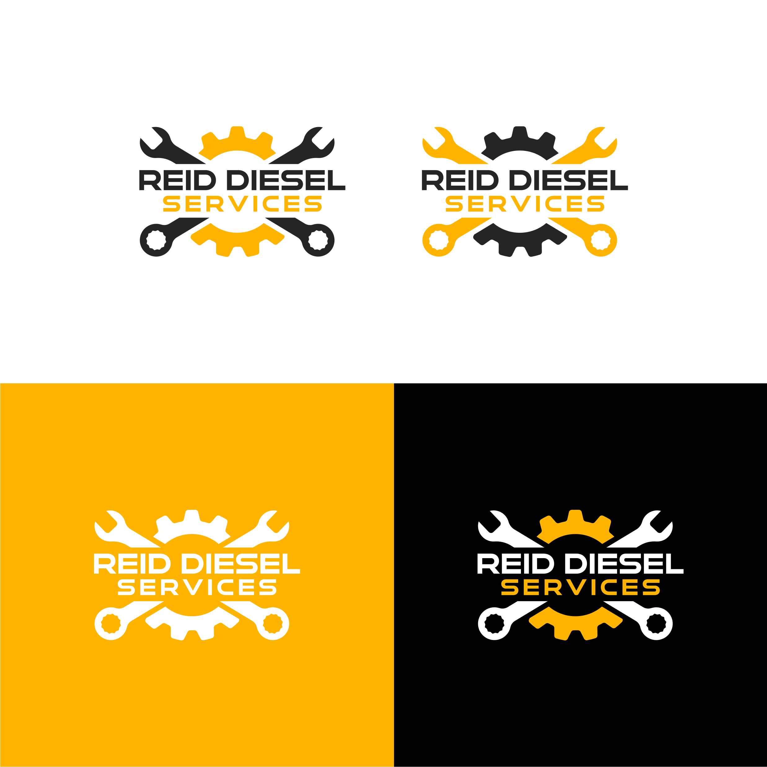 Logo Design by melzh for Reid Diesel Services | Design #35460428