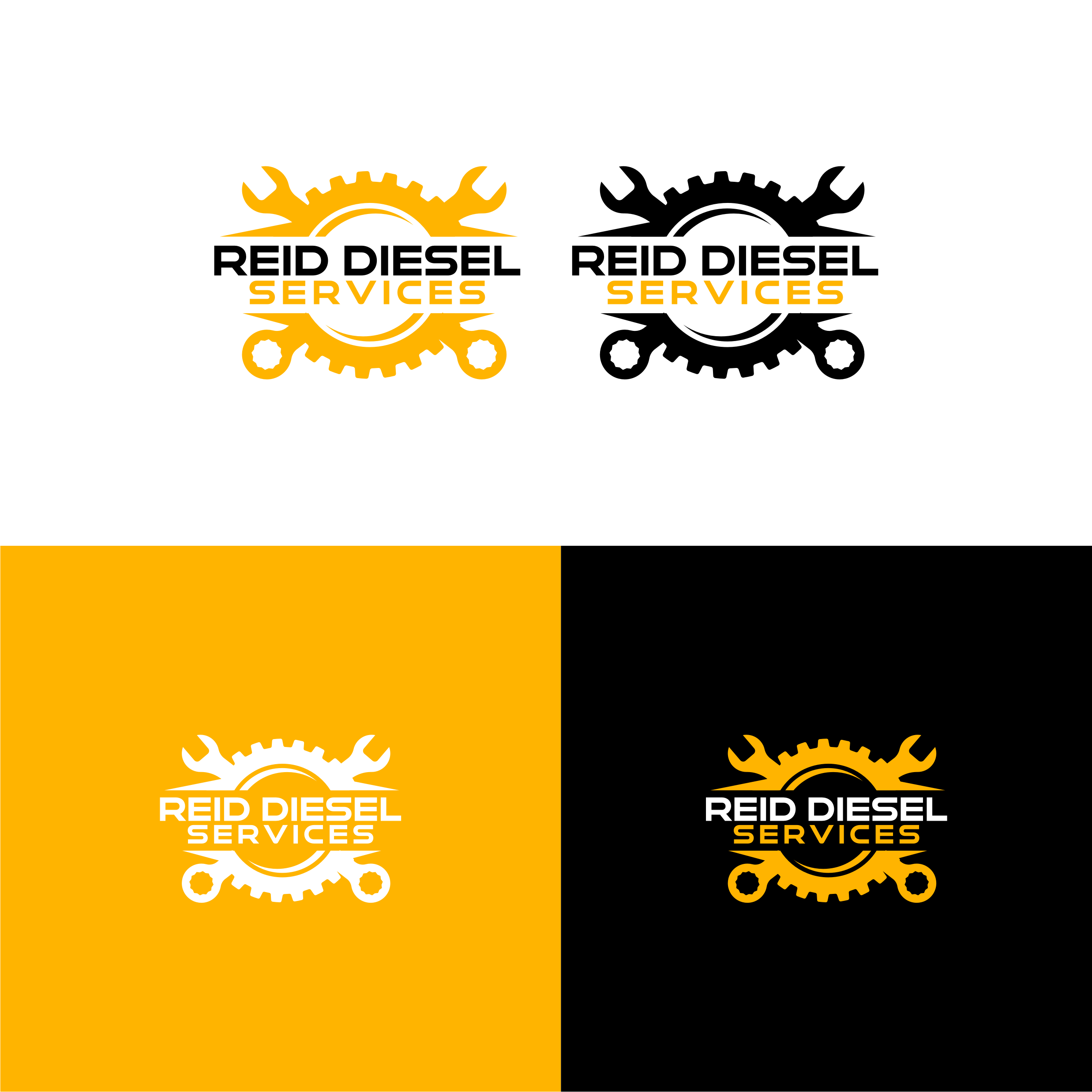 Logo Design by melzh for Reid Diesel Services | Design #35460595