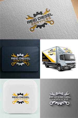 Logo-Design von melzh für Reid Diesel Services | Design: #35460780