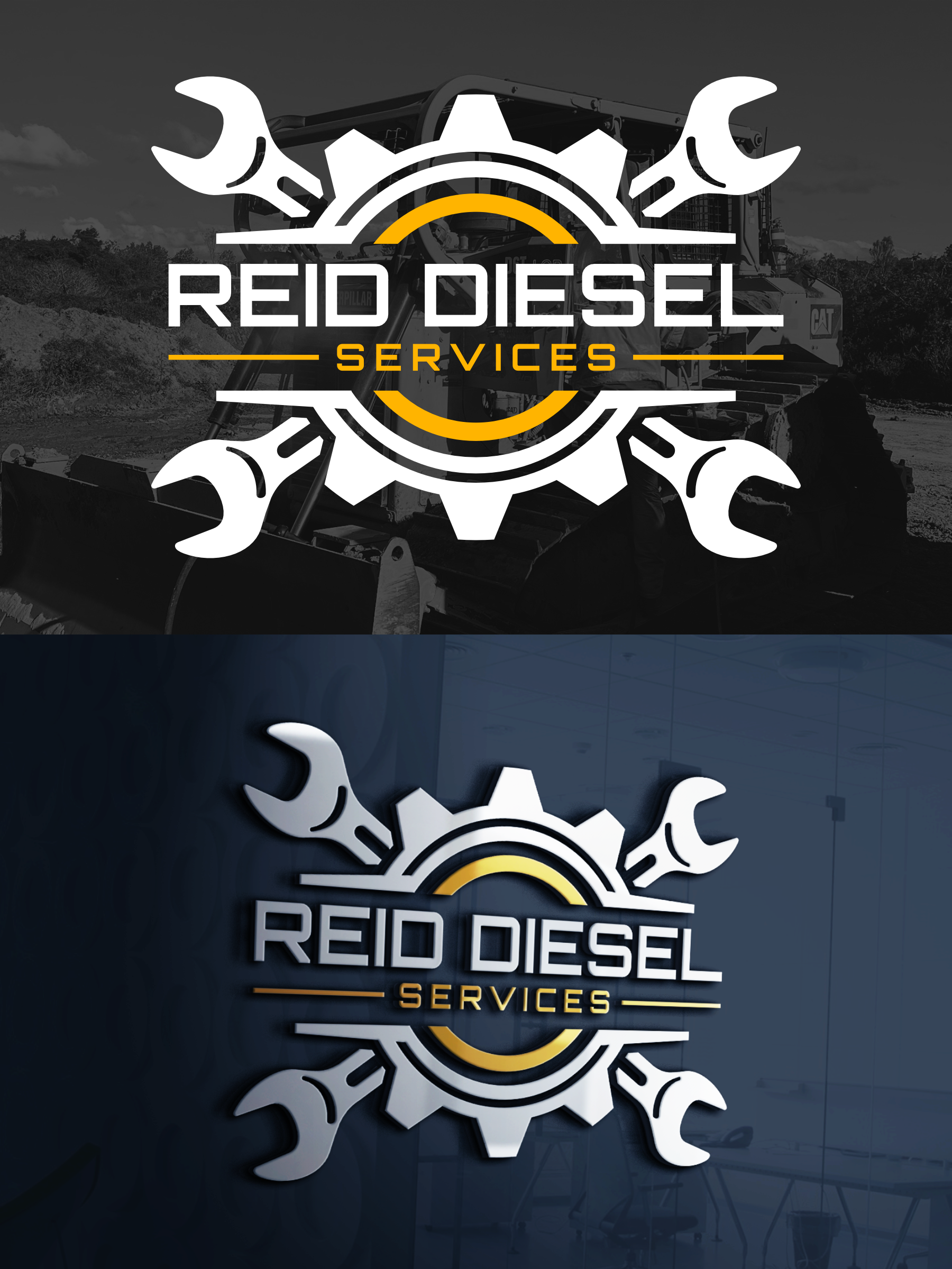 Logo Design by Aezakmi for Reid Diesel Services | Design #35478990
