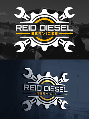 Logo Design by Aezakmi for Reid Diesel Services | Design: #35478990