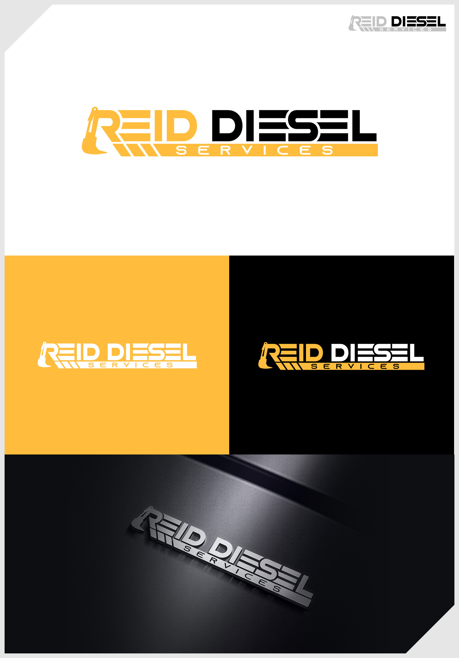 Logo Design by IDesign1606 for Reid Diesel Services | Design #35476807