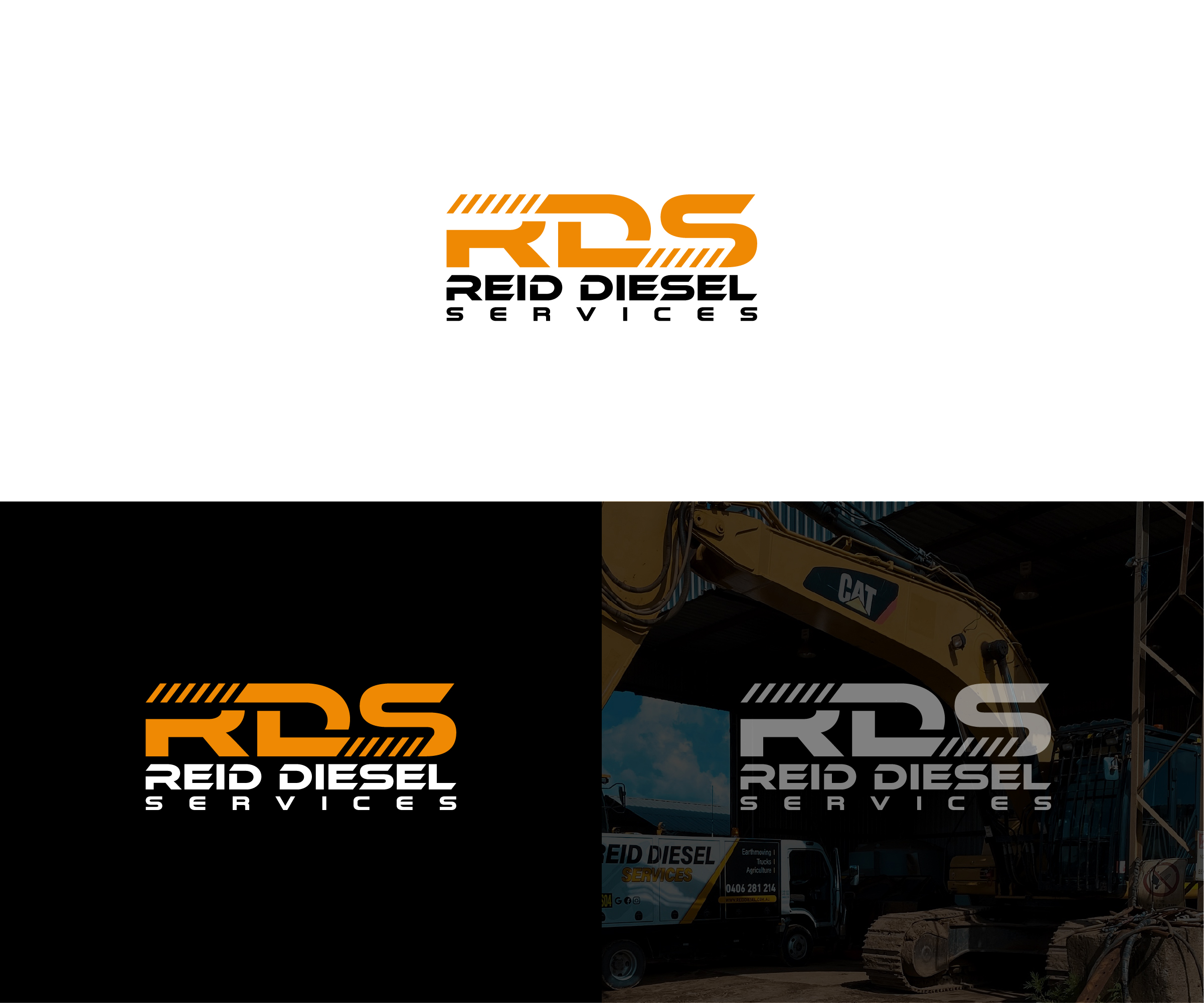 Diseño de Logo por METHODEMAN para Reid Diesel Services | Diseño #35460477