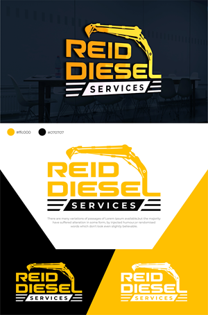 Logo Design by AliArsh for Reid Diesel Services | Design: #35472503