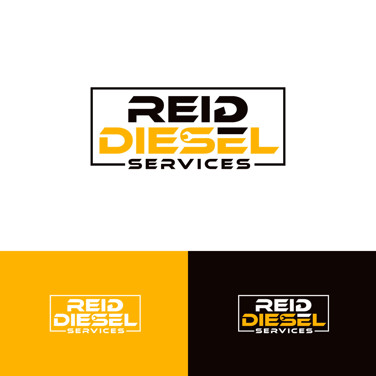 Logo Design by Alex Henry for Reid Diesel Services | Design #35461897
