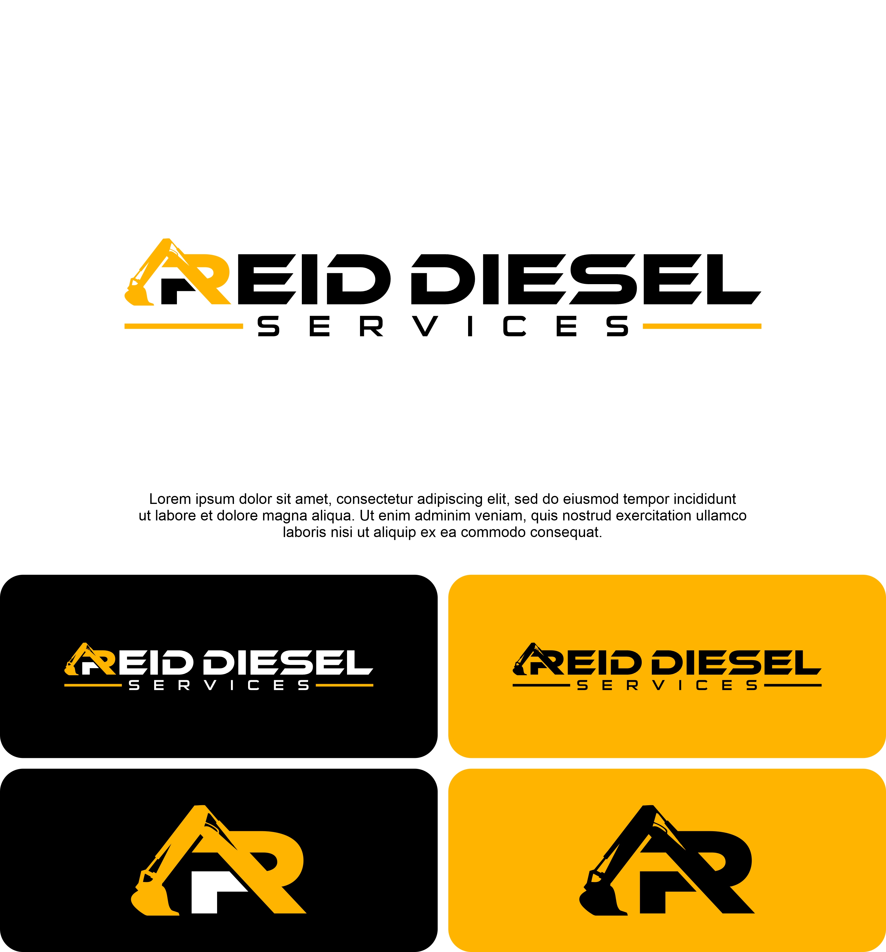 Diseño de Logo por arumdesign para Reid Diesel Services | Diseño #35449864