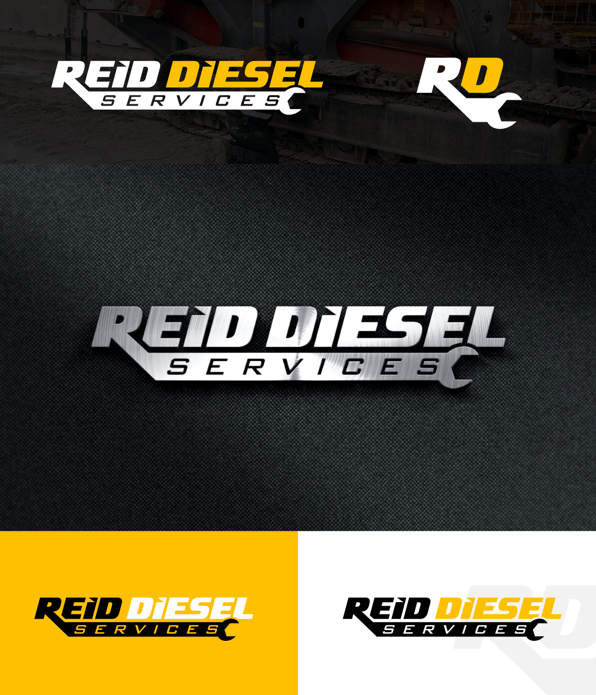 Logo Design by VIISUAL VIBES for Reid Diesel Services | Design #35452347