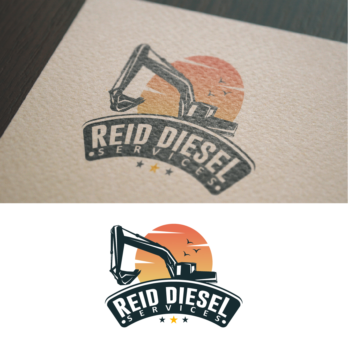Logo-Design von fly  design für Reid Diesel Services | Design #35458364