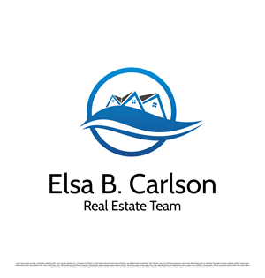 Logo Design by saesean for Elsa B. Carlson Real Estate | Design: #35455931