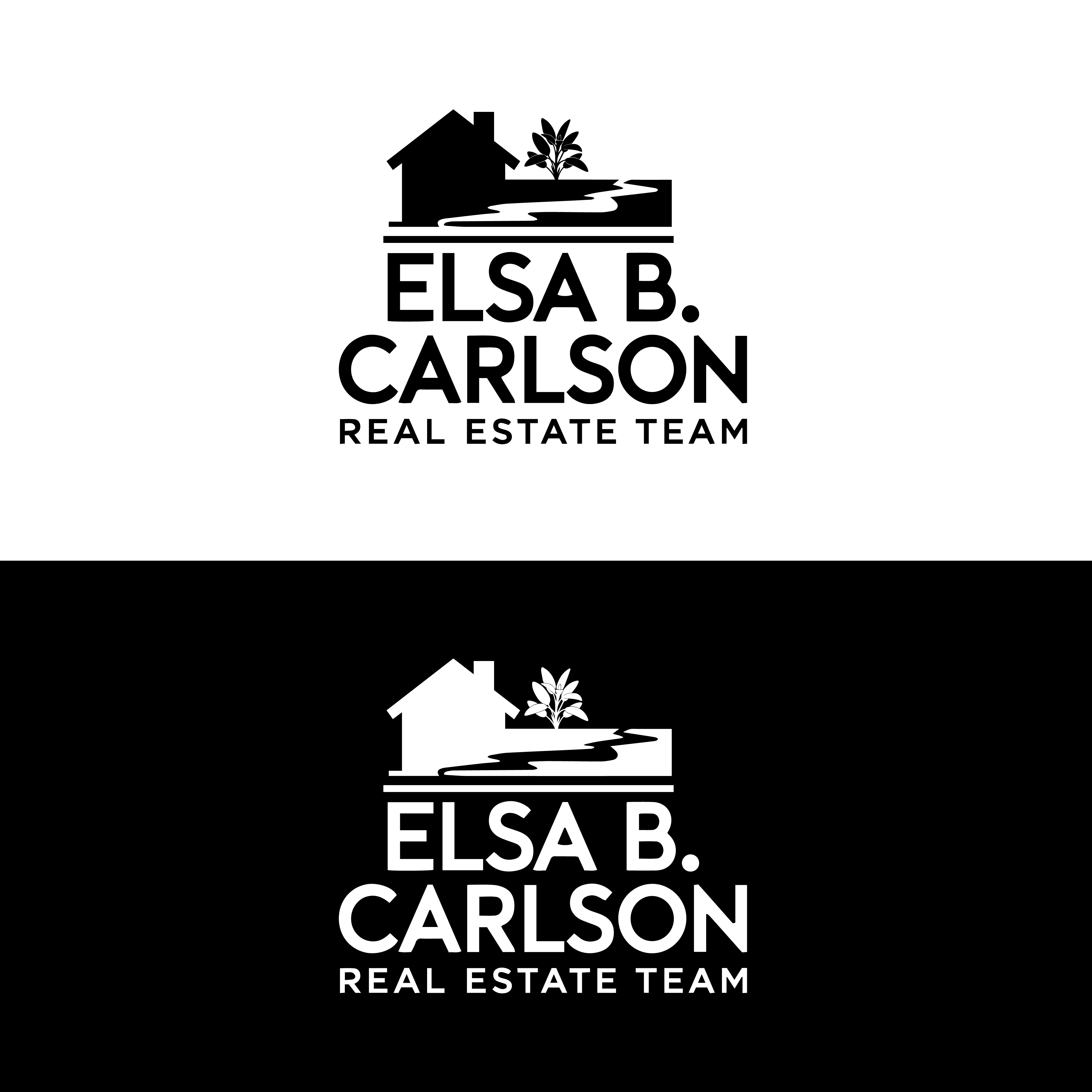 Logo Design by Shariqology for Elsa B. Carlson Real Estate | Design #35457632