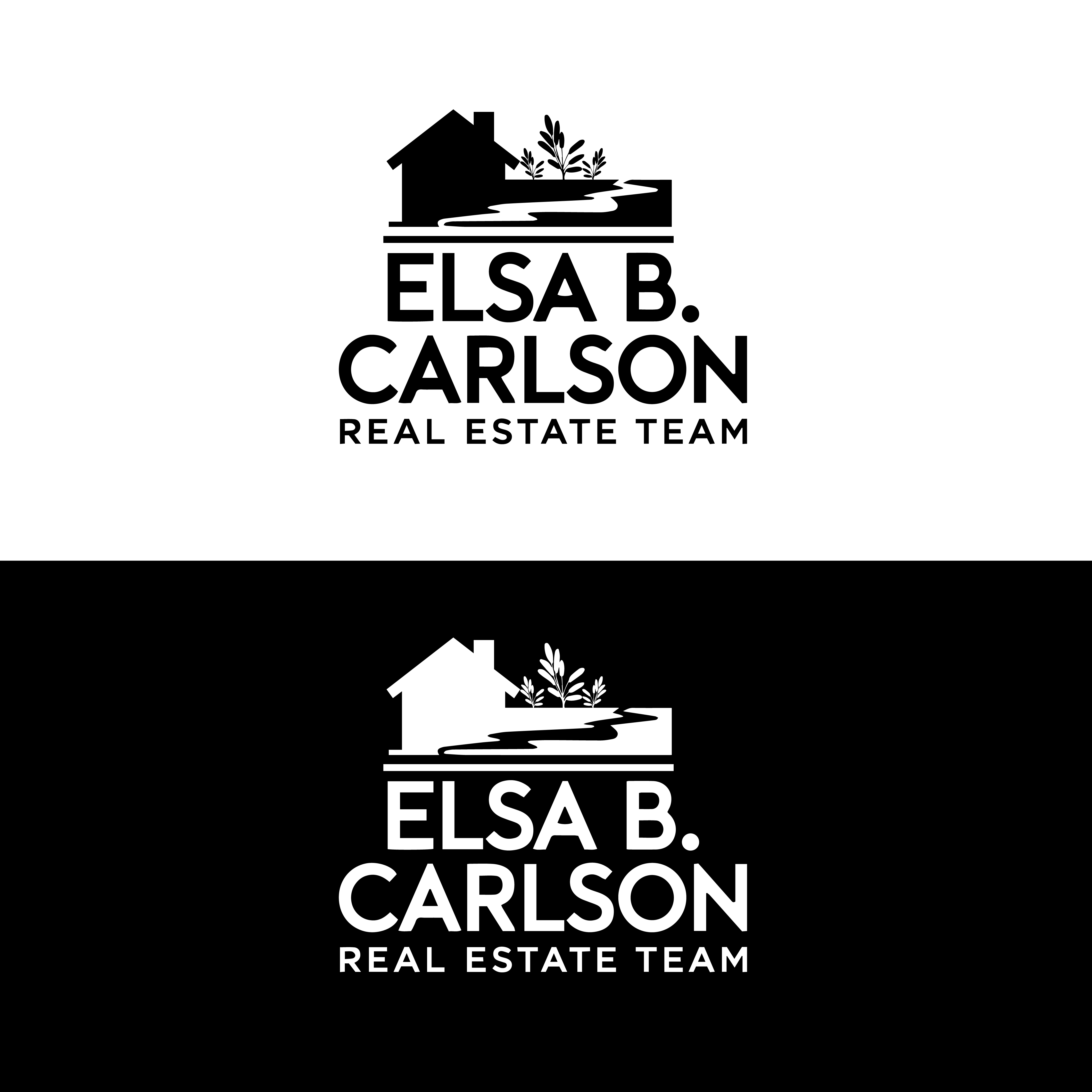 Logo Design by Shariqology for Elsa B. Carlson Real Estate | Design #35457639