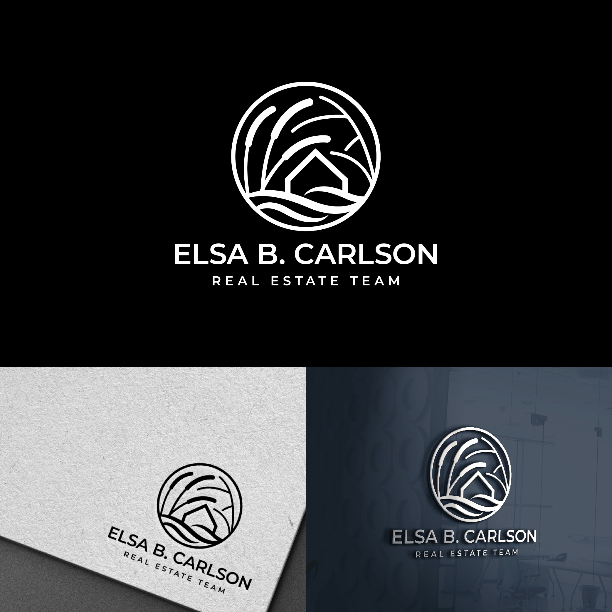 Logo Design by designer profile for Elsa B. Carlson Real Estate | Design #35457960