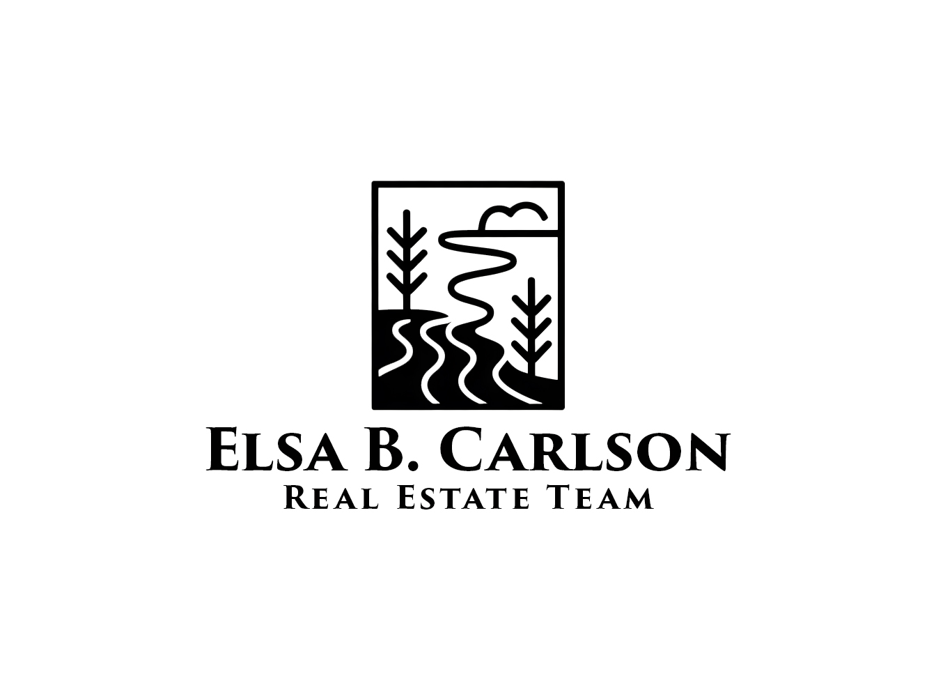 Logo Design by Joseph Robert art for Elsa B. Carlson Real Estate | Design #35452024