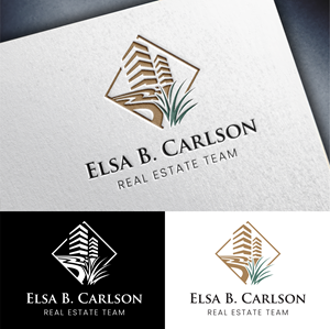 Logo Design by John Mark Arts for Elsa B. Carlson Real Estate | Design: #35451756