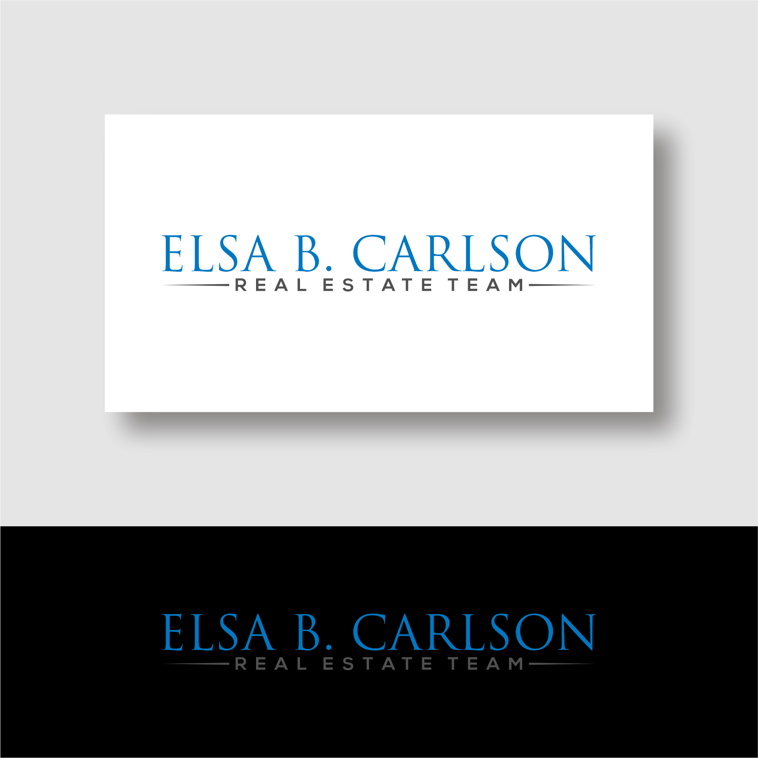 Logo Design by ganesaputu for Elsa B. Carlson Real Estate | Design #35451503