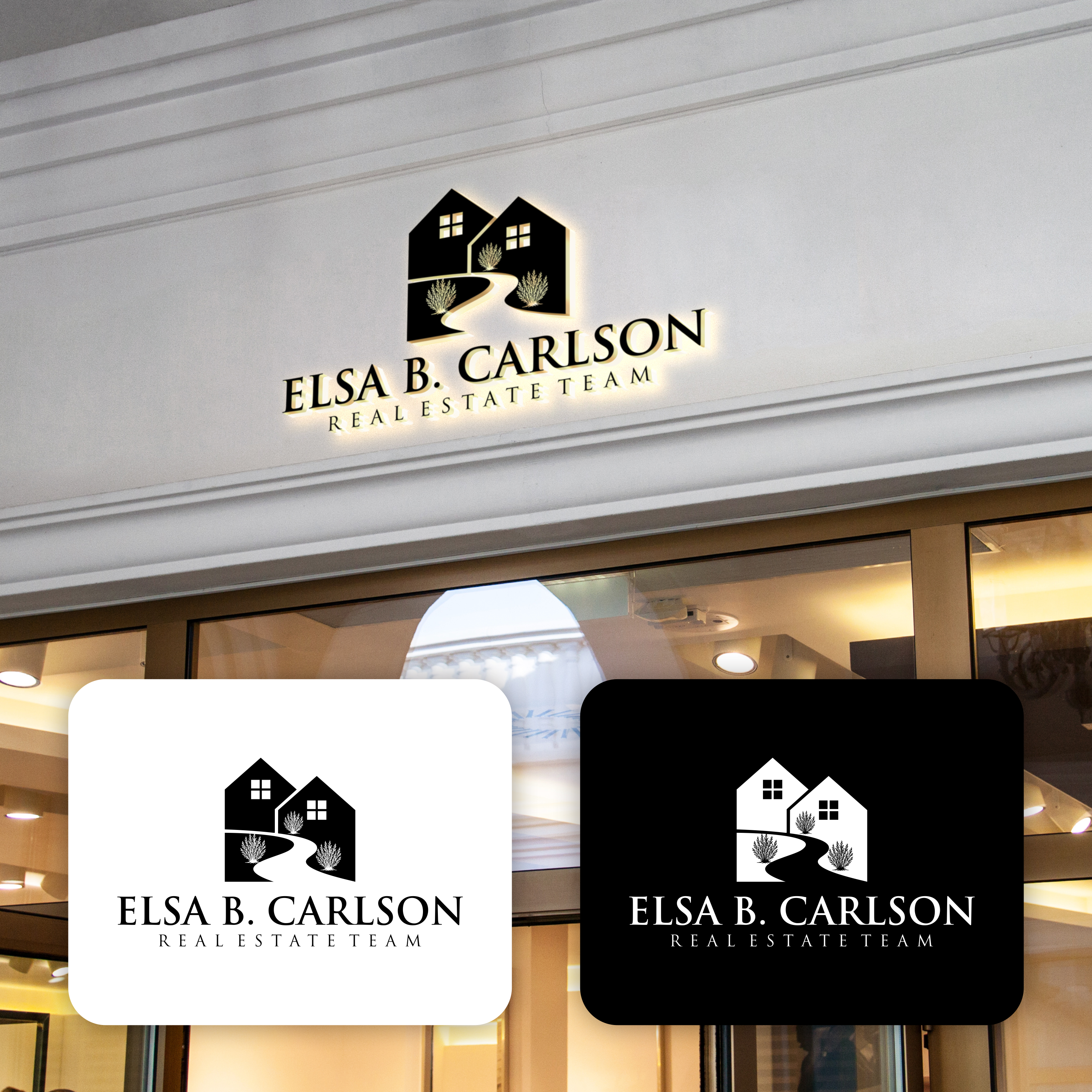 Logo Design by Mentality_Std for Elsa B. Carlson Real Estate | Design #35468557