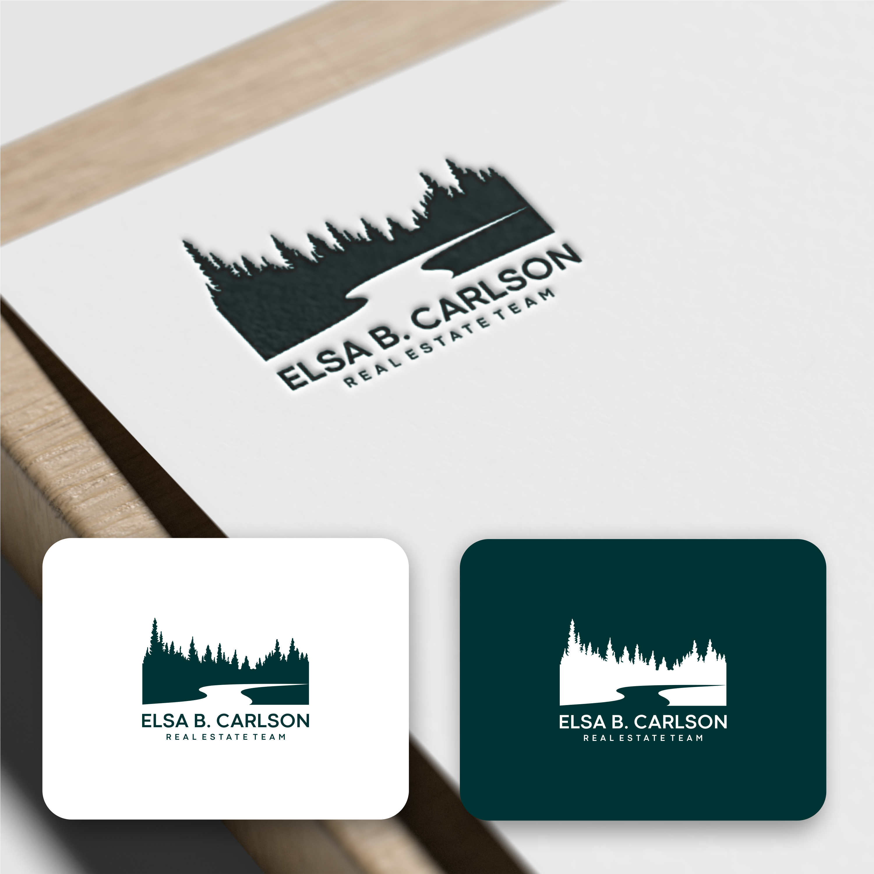Logo Design by ArtAND_Studio for Elsa B. Carlson Real Estate | Design #35452039