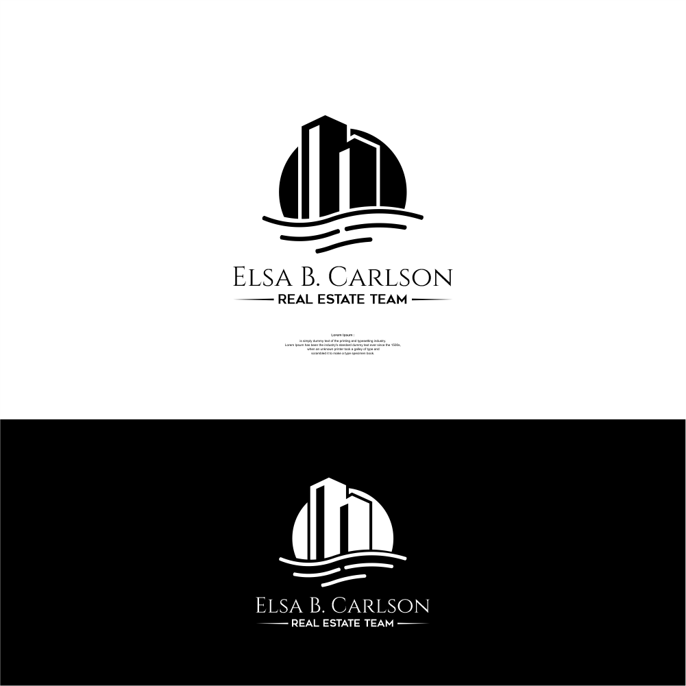 Logo Design by skylart28 for Elsa B. Carlson Real Estate | Design #35454183