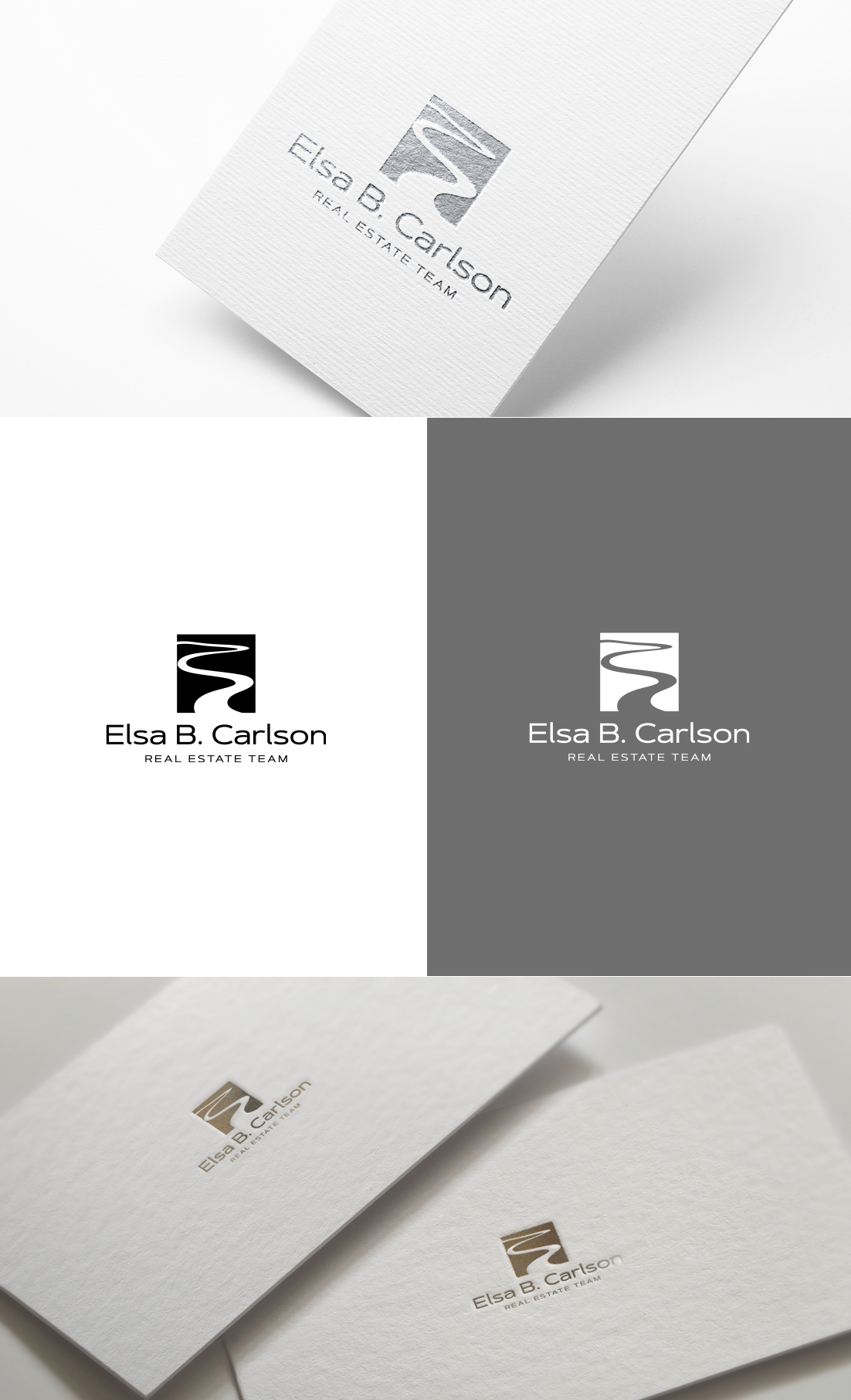 Logo Design by GLDesigns for Elsa B. Carlson Real Estate | Design #35453369
