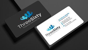 Visitenkarten-Design von Creations Box 2015 für ThreeSixty Financial Advisory Inc. | Design: #35472974