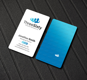 Visitenkarten-Design von Creations Box 2015 für ThreeSixty Financial Advisory Inc. | Design: #35479084