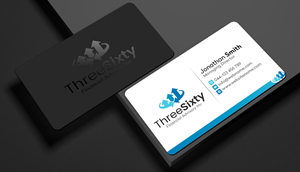 Visitenkarten-Design von Creations Box 2015 für ThreeSixty Financial Advisory Inc. | Design: #35479100