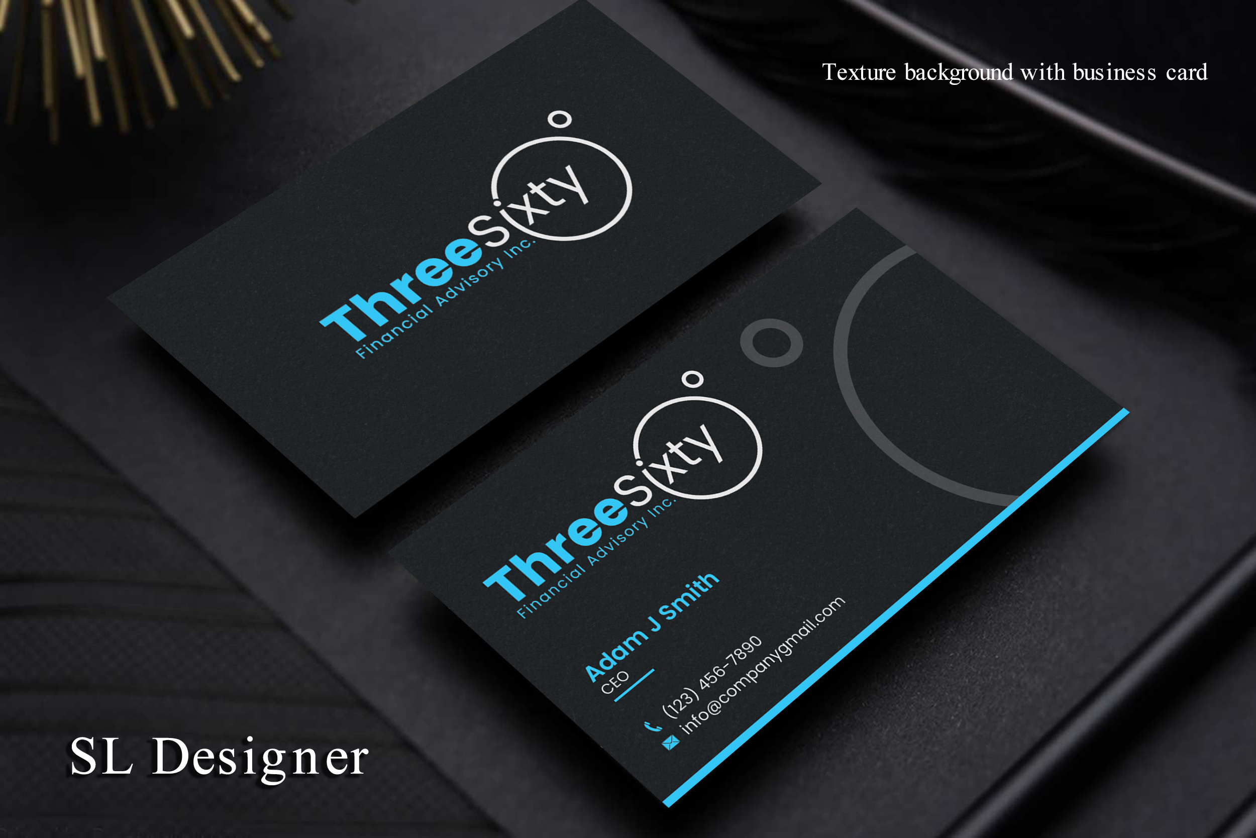 Business Card Design by SL Designer for ThreeSixty Financial Advisory Inc. | Design #35530262