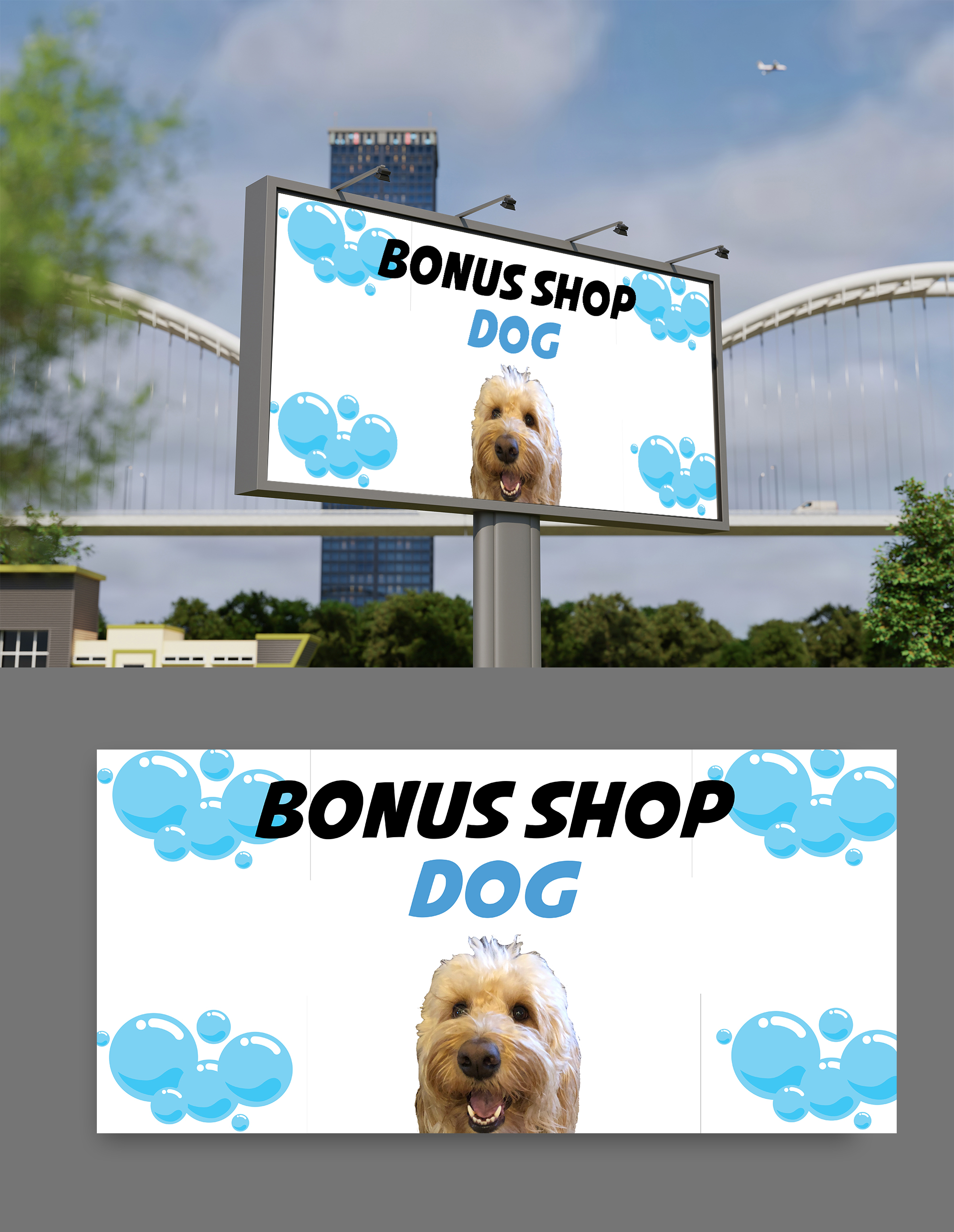 Billboard Design by freelancer75 for this project | Design #35457143