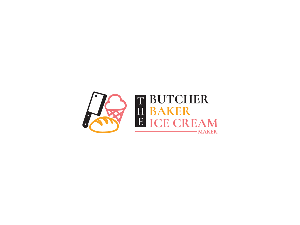 Logo Design by 439 Creations for The Butcher The Baker The Ice Cream Maker | Design #35459928