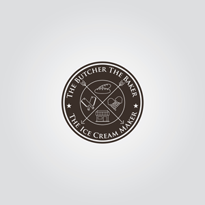 Logo-Design von jhunzkie24 für The Butcher The Baker The Ice Cream Maker | Design #35458763