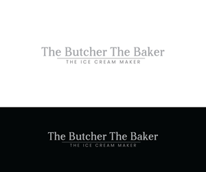 Diseño de Logo por Srk pix!14 para The Butcher The Baker The Ice Cream Maker | Diseño: #35458663