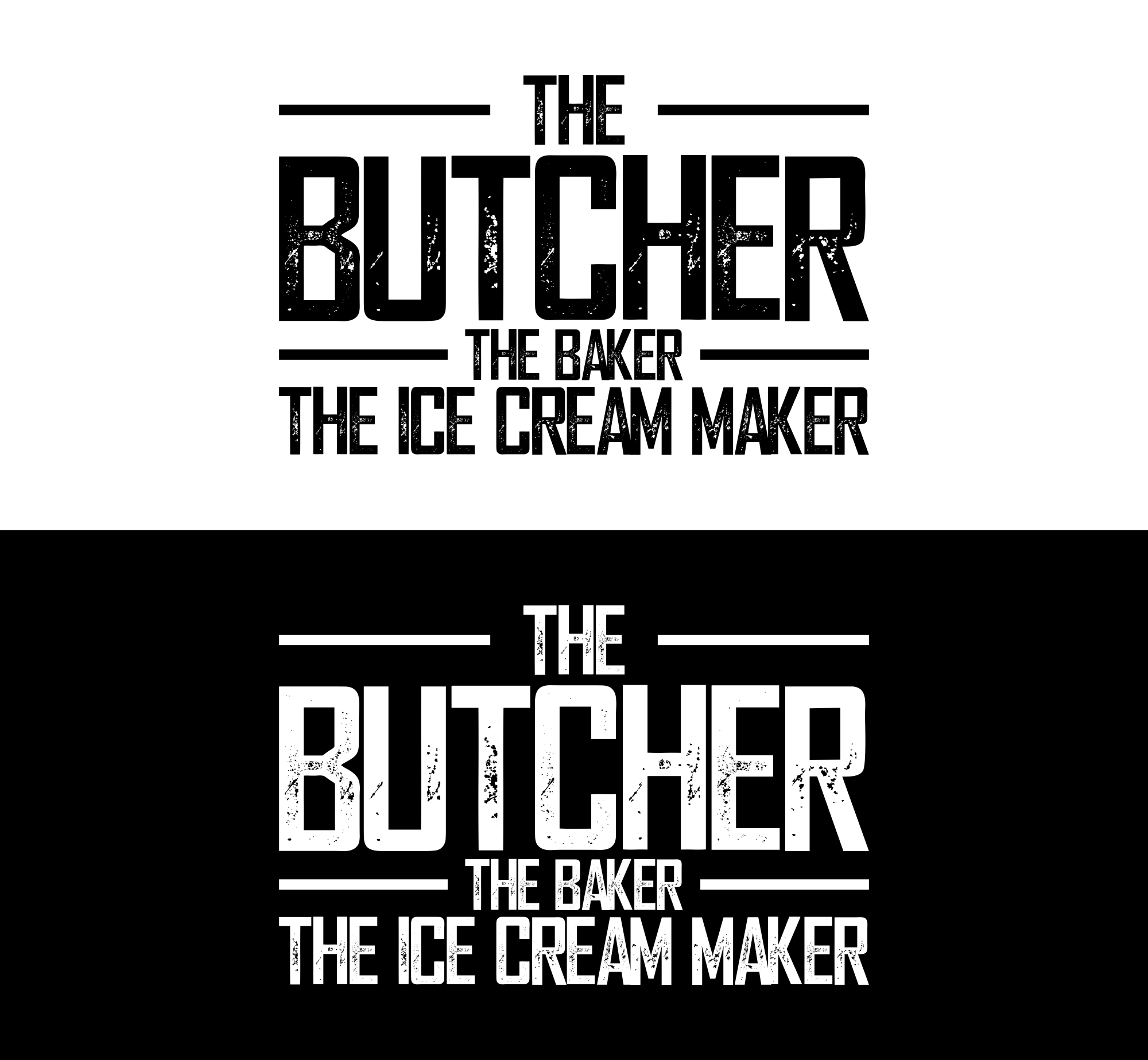 Design de Logo par putri elegant pour The Butcher The Baker The Ice Cream Maker | Design #35457018