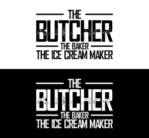 Diseño de Logo por putri elegant para The Butcher The Baker The Ice Cream Maker | Diseño: #35457018