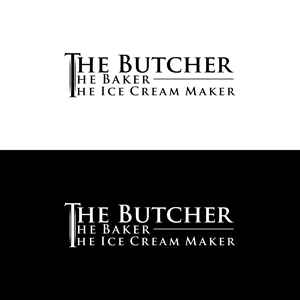 Diseño de Logo por Bunglon_ para The Butcher The Baker The Ice Cream Maker | Diseño: #35456525