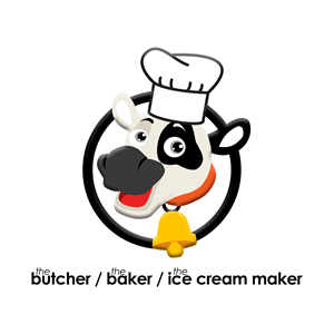 Logo-Design von robertr400 für The Butcher The Baker The Ice Cream Maker | Design #35456946