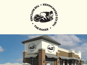 Diseño de Logo por Hasib3509 para The Butcher The Baker The Ice Cream Maker | Diseño: #35455946