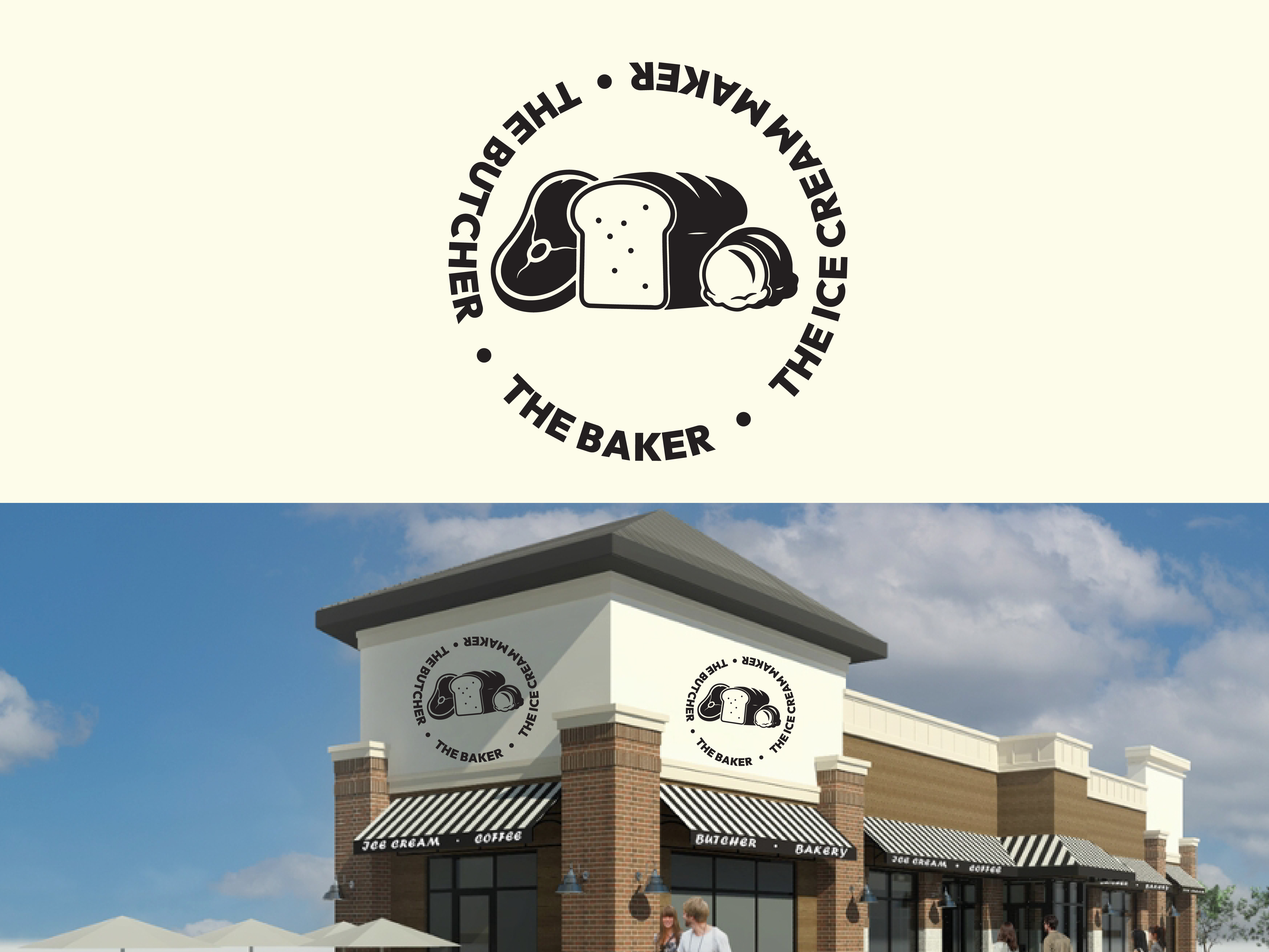 Design de Logo par Hasib3509 pour The Butcher The Baker The Ice Cream Maker | Design #35455948