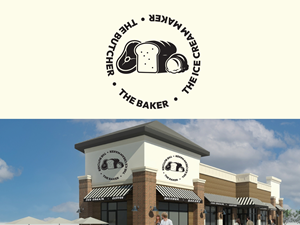 Diseño de Logo por Hasib3509 para The Butcher The Baker The Ice Cream Maker | Diseño: #35455948