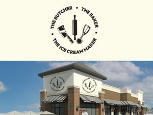 Logo-Design von Hasib3509 für The Butcher The Baker The Ice Cream Maker | Design #35458504