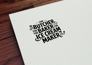 Diseño de Logo por Majesty Design  para The Butcher The Baker The Ice Cream Maker | Diseño: #35466201