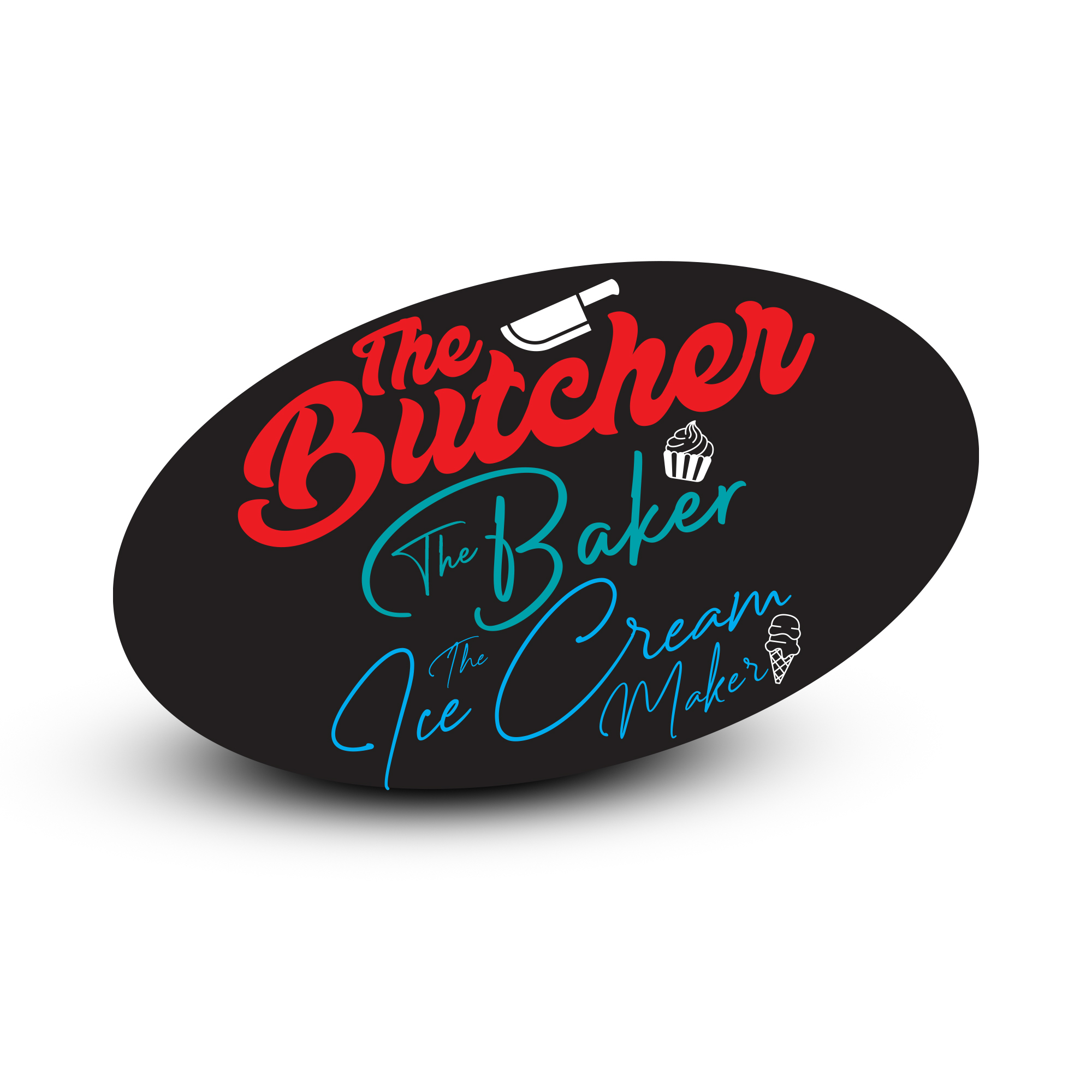 Logo Design by Ziyab Khan for The Butcher The Baker The Ice Cream Maker | Design #35458727