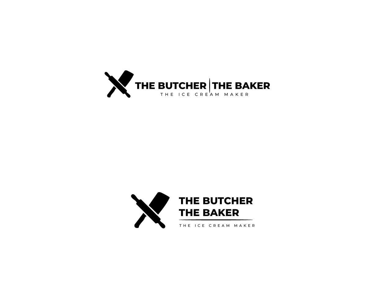 Diseño de Logo por Artknyte para The Butcher The Baker The Ice Cream Maker | Diseño #35458758