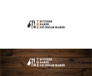 Diseño de Logo por MDH TECH para The Butcher The Baker The Ice Cream Maker | Diseño: #35456453