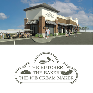 Logo-Design von geni für The Butcher The Baker The Ice Cream Maker | Design #35478408