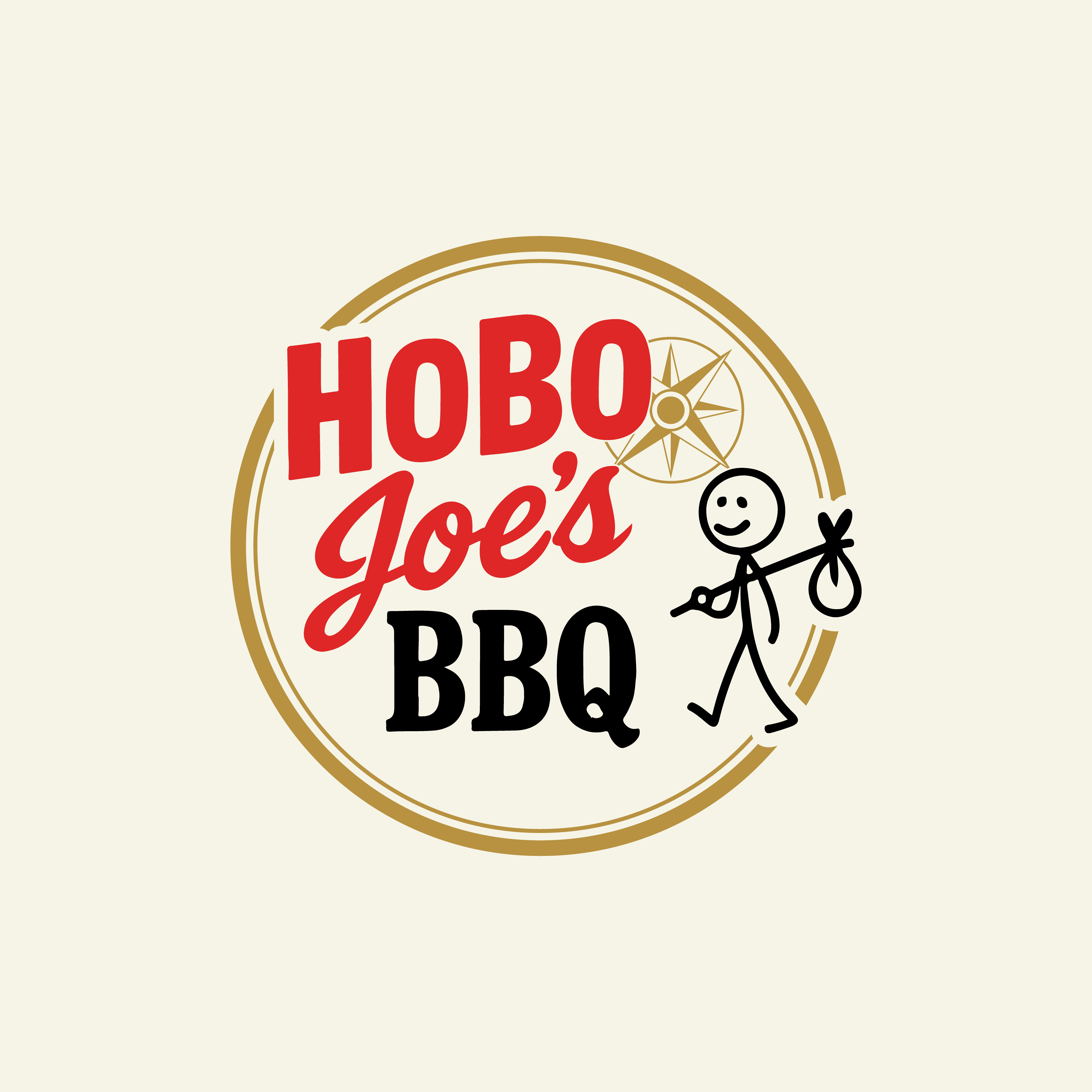 Logo Design by Imran Hosen for Hobo Joes BBQ | Design #35494322