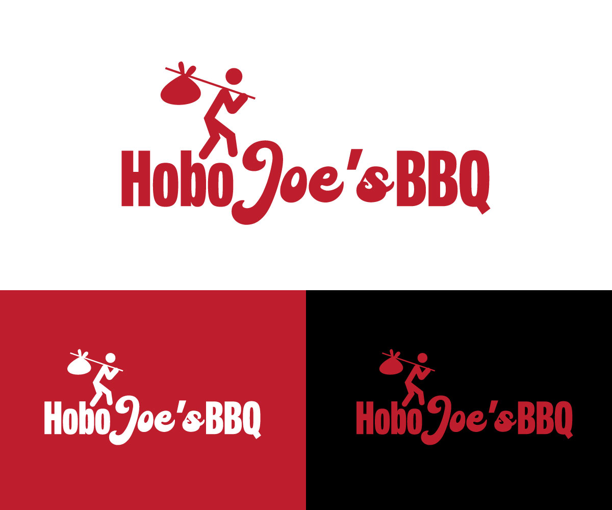Logo Design by Kavth for Hobo Joes BBQ | Design #35486526