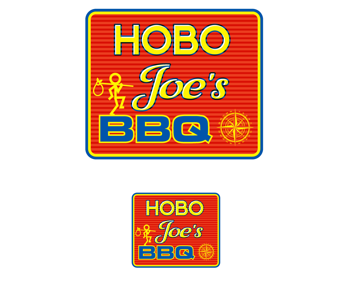 Logo Design by Paint-Tools for Hobo Joes BBQ | Design #35461334